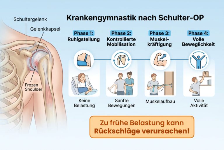 Krankengymnastik nach Schulter OP bungen Ther 1